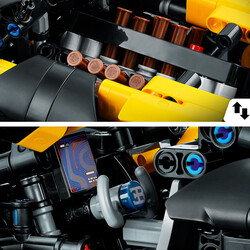 مجموعه ساختنی خودرو بوگاتی بولاید لگو LEGO تکنیک Technic مدل 42151، ۹۰۵ قطعه، حداقل سن ۹ سال