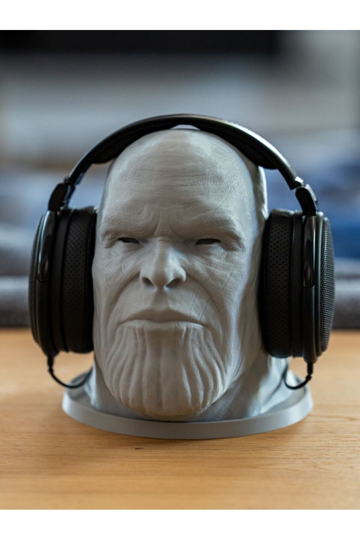 فیگور نیم تنه و پایه هدفون THANOS – طرح پرینتر سه بعدی تزئینی مدرن نگهدارنده از ترکیه Elysee 3D
