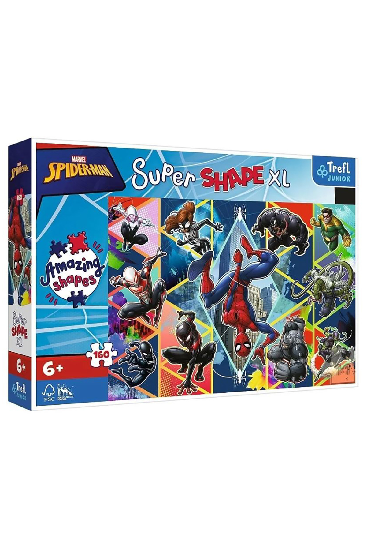 پازل SPIDERMAN XL PUZZLE 160 PIECES RED Vardem