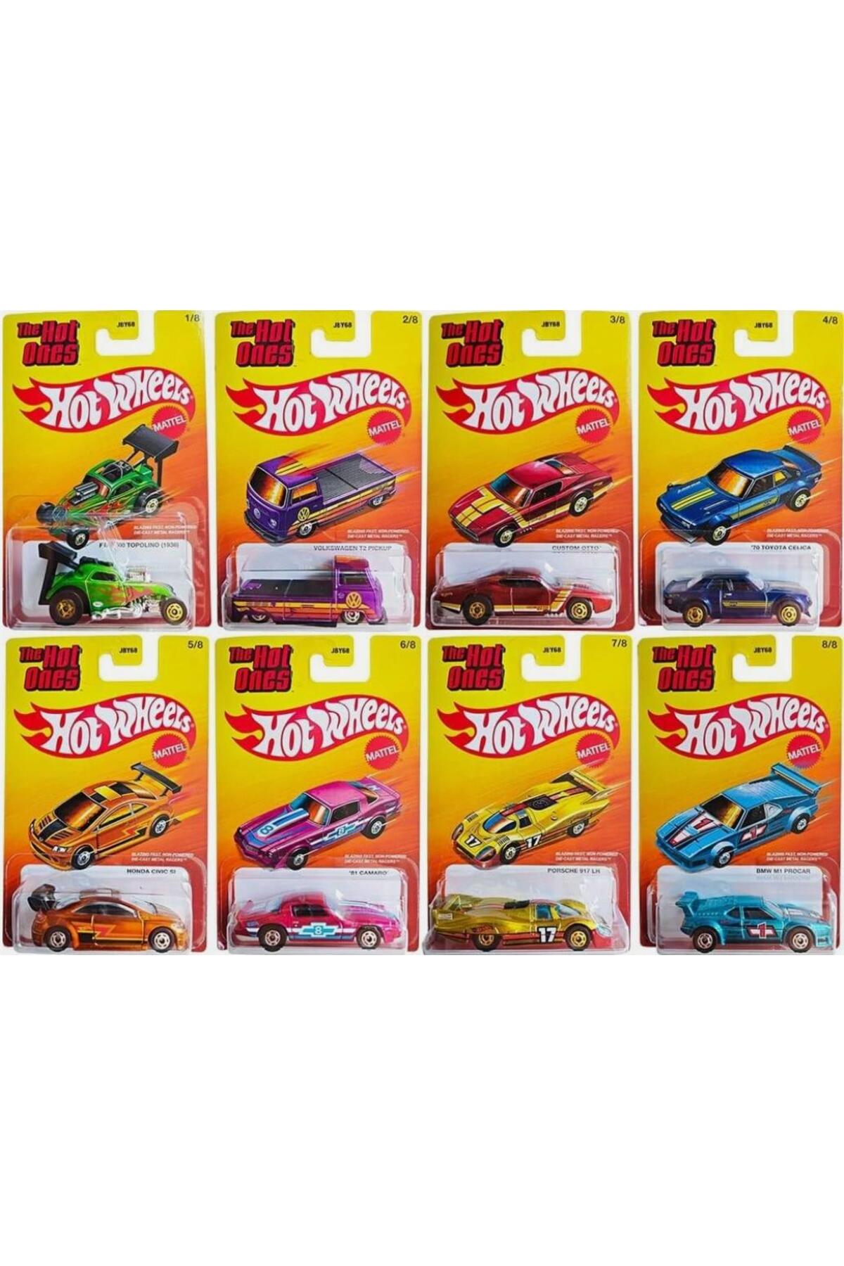 ماشین اسباب بازی HOT ONES 8 SET JBY68 979A هات ویلز اورجینال HOT WHEELS
