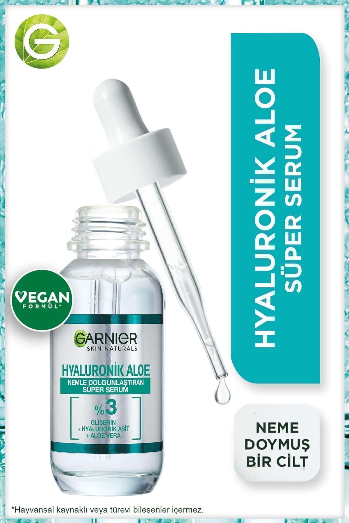 Garnier مرطوب کننده هیالورونیک و سرم فوق العاده پلاسم کننده 30 میلی لیتر