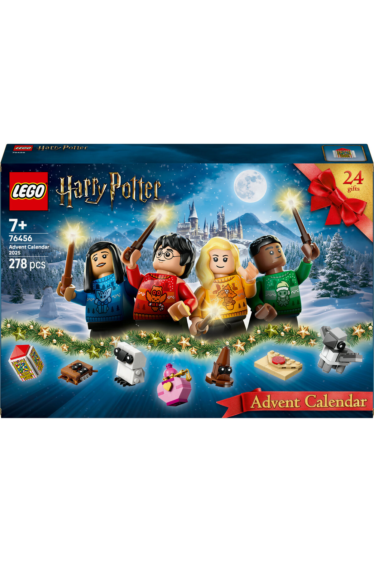 لگو و اسباب بازی های ساخت محور ® هری پاتر™ 2025 ADVENT CALENDAR 76456 مجموعه ساختمانی شمارش معکوس تا کریسمس برای کودکان 7+ 278P اورجینال LEGO