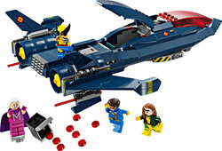 مجموعه ساختنی لگو LEGO مارول Marvel X-Men X-Jet مدل 76281، ۳۵۹ قطعه، حداقل سن ۸ سال