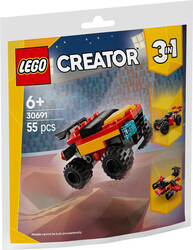 مجموعه ساختنی کریتور ۳ در ۱ لگو LEGO مدل 30691، کامیون هیولایی تبدیل‌شونده، ۵۵ قطعه، حداقل ۶ سال