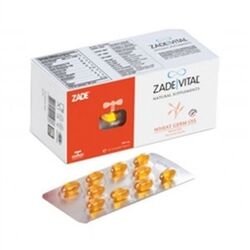 مکمل غذایی روغن جوانه گندم زاده ویتال Zade Vital، ۶۰ کپسول نرم