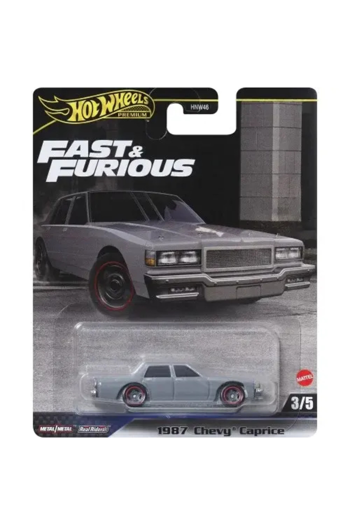 ماشین اسباب بازی PREMIUM FAST & FURIOUS 1987 CHEVY CAPRICE SPECIAL SERIES از ترکیه HOT WHEELS