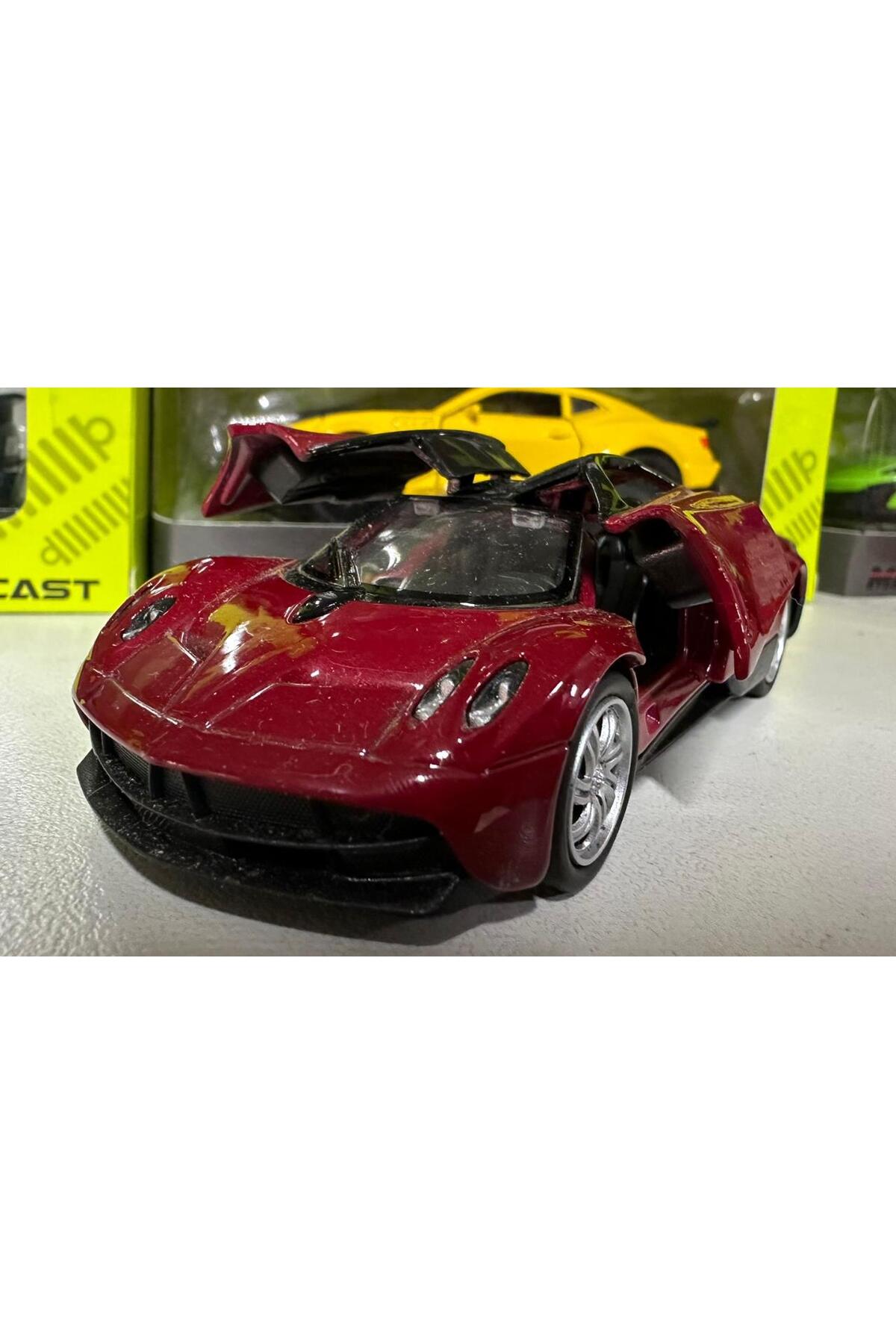 مدل خودرو اسباب بازی ماشین فلزی 1 36 چک قطره قرمز PAGANI HUAYRA اورجینال WELLY