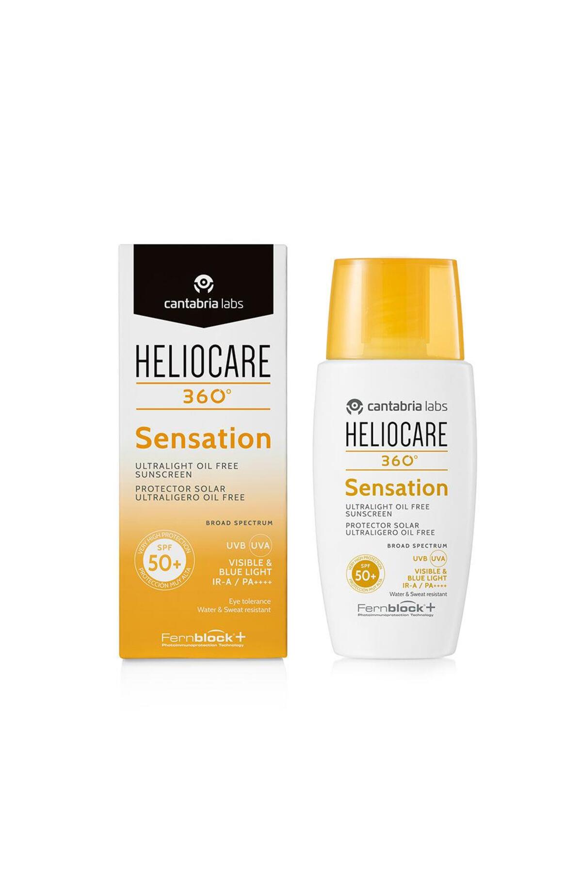 کرم ضد آفتاب صورت 360 SENSATION OIL FREE SPF50 50 ML Heliocare