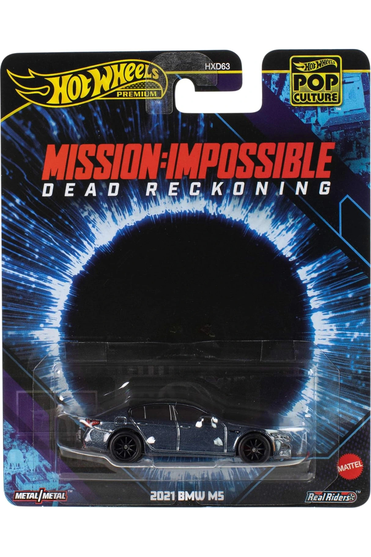 ماشین اسباب بازی فرهنگ پاپ ممتاز 2021 BMW M5 HXD63 از ترکیه HOT WHEELS