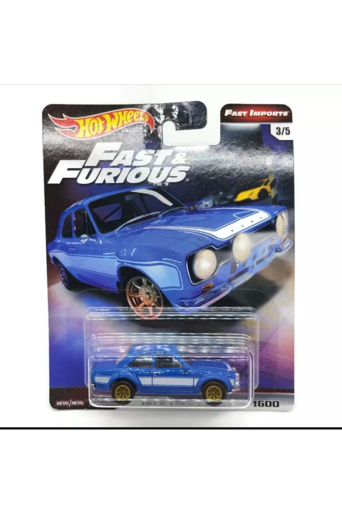 ماشین اسباب بازی مدل کلکسیونی فورد اسکورت RS 1600 سریع و خشمگین ممتاز از ترکیه HOT WHEELS