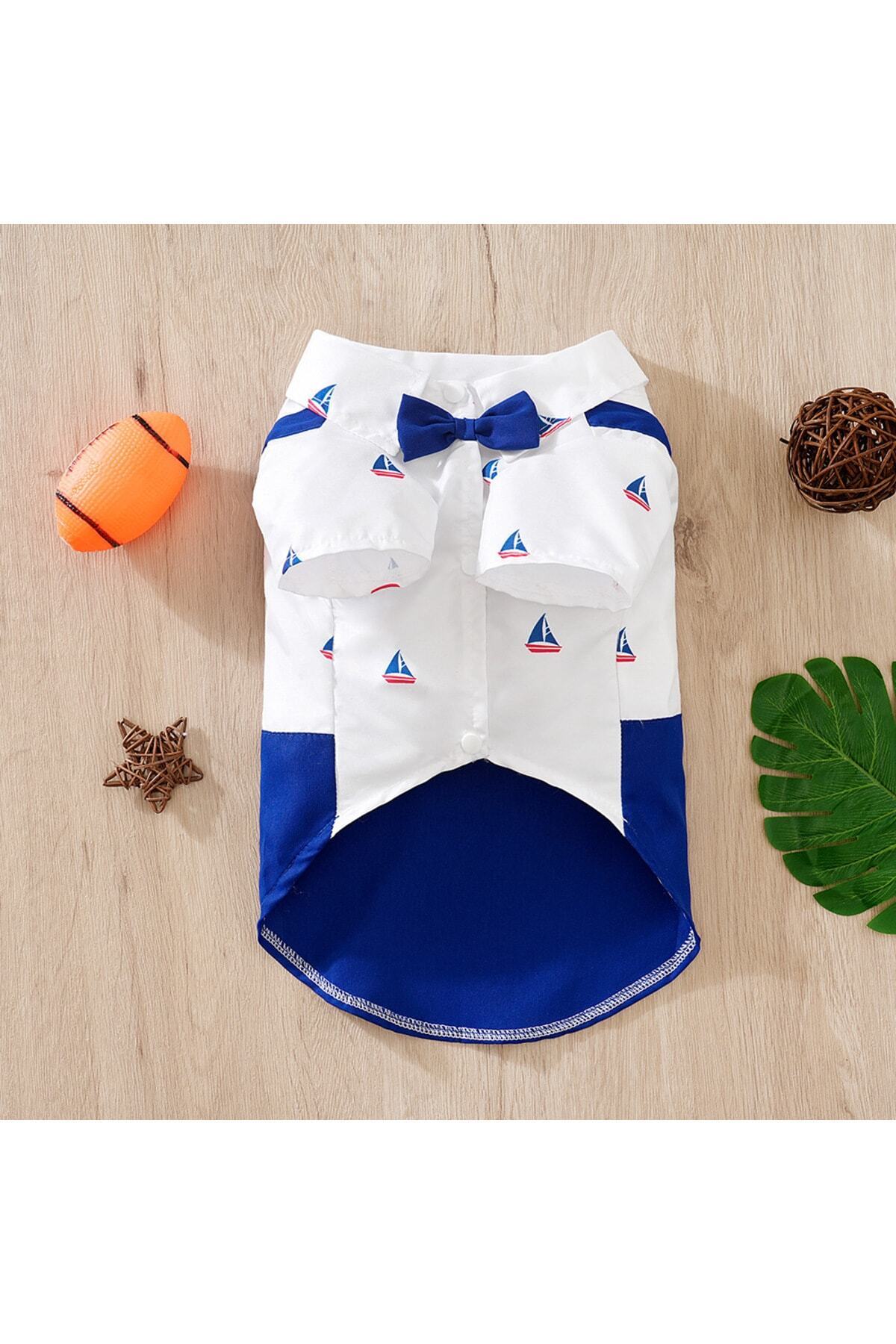 پیراهن سگ Sail Shirt آبی، دولچه پتس Dolce Pets مدل DPT004