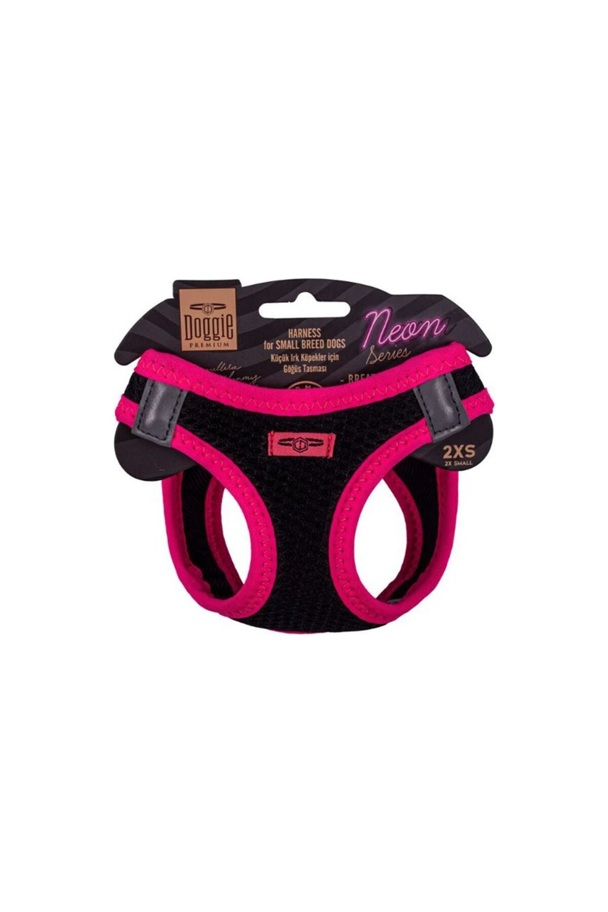 هارنس سگ داکی Doggie سری Havalı Dokuma Neon، سایز 2XS، ۲۶ تا ۳۰ سانتی‌متر