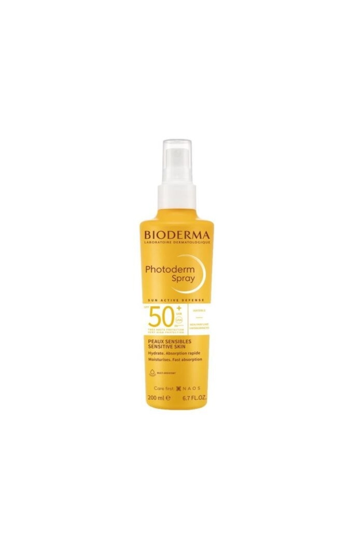 Bioderma ضدآفتاب اسپری SPF 50+ حجم 200 میلی لیتر