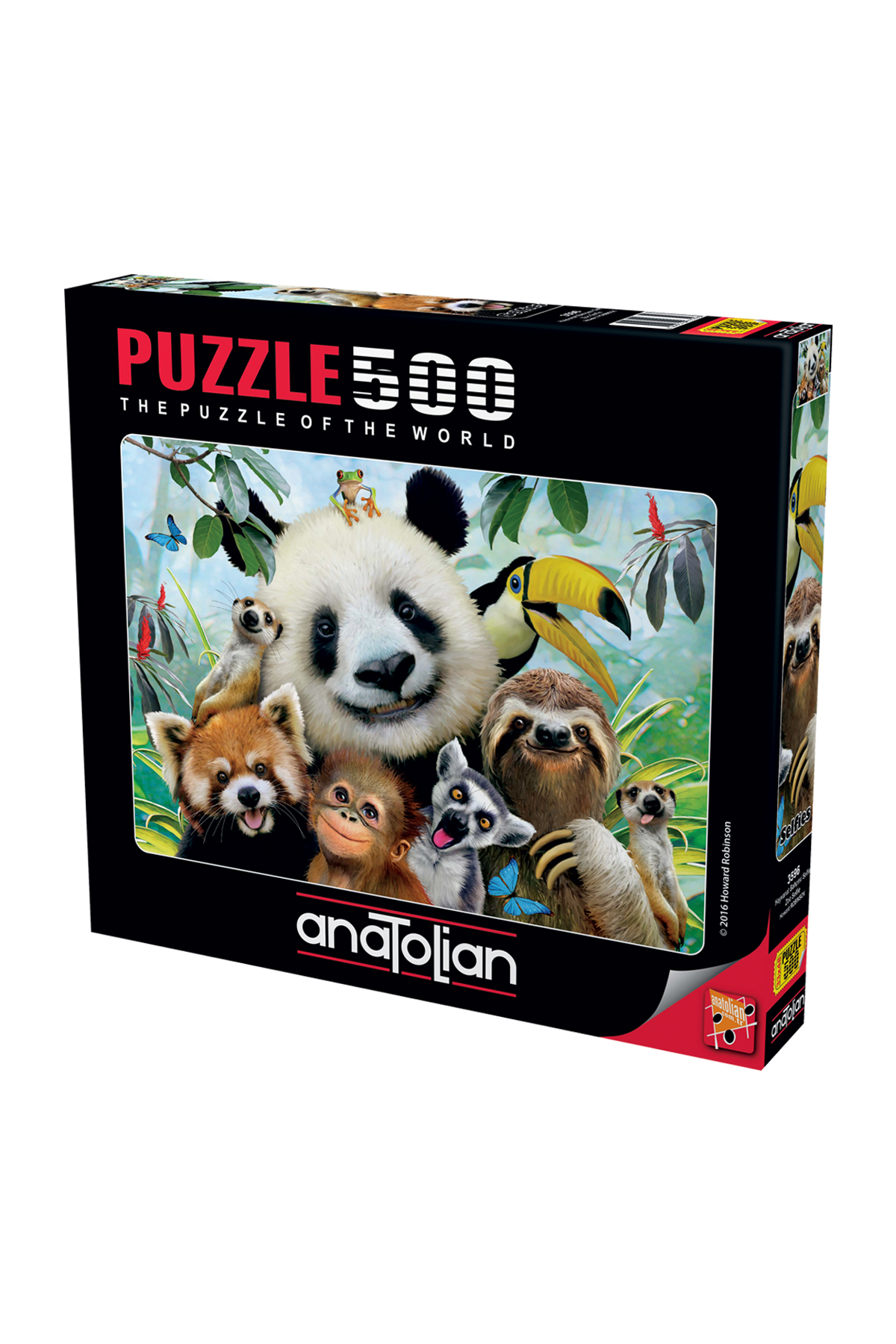 پازل آناتولی 500 قطعه باغ وحش 3596 اورجینال Anatolian Puzzle