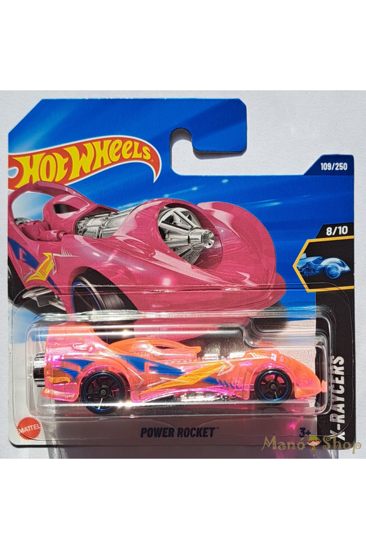 ماشین اسباب بازی تک چرخ دستی موشک قدرت JBB69 از ترکیه HOT WHEELS