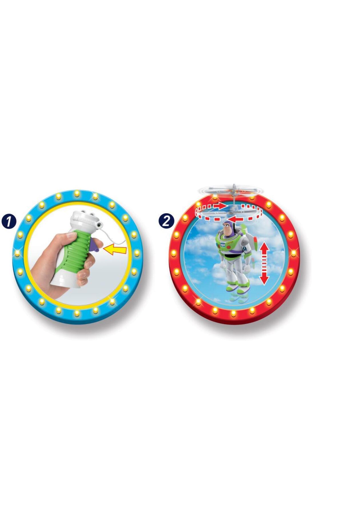 اسباب بازی های فیگور دیگر DICKIE TOY STORY FLYING BUZZ LIGHTYEAR FIGURE 203153002 Genel Markalar