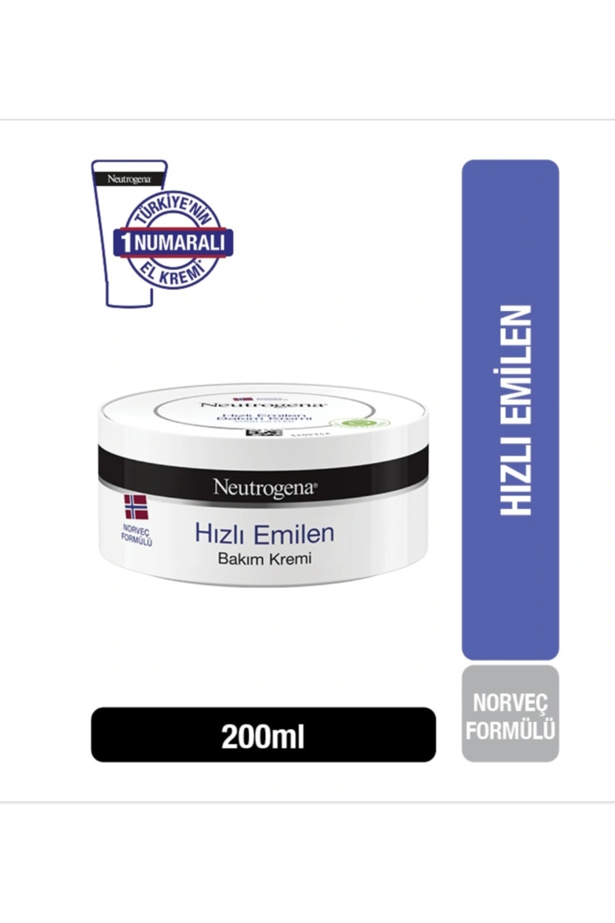کرم دست فرمول نروژی مراقبت سریع جذب 200 میل Neutrogena