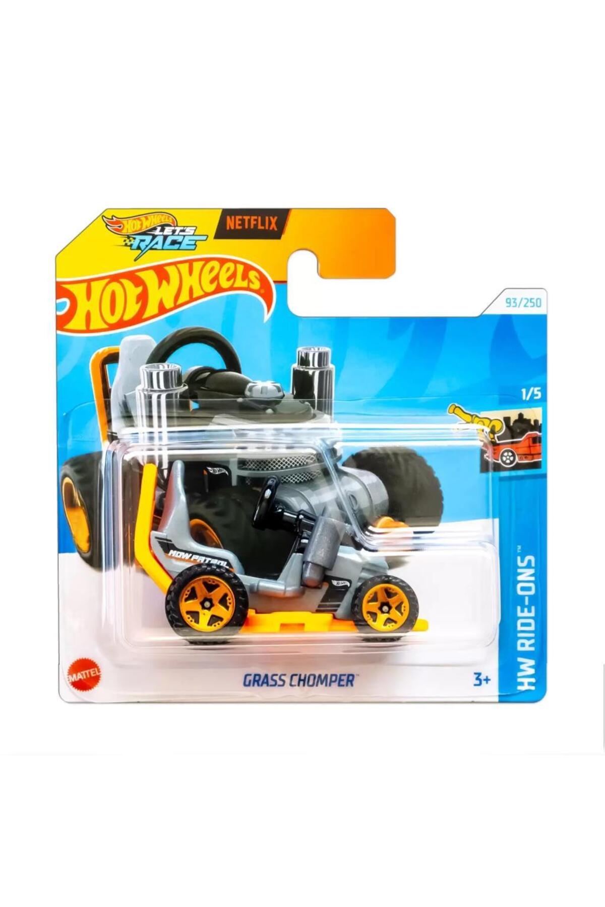 ماشین اسباب بازی های تک CHOMPER HTC37 هات ویلز اورجینال HOT WHEELS