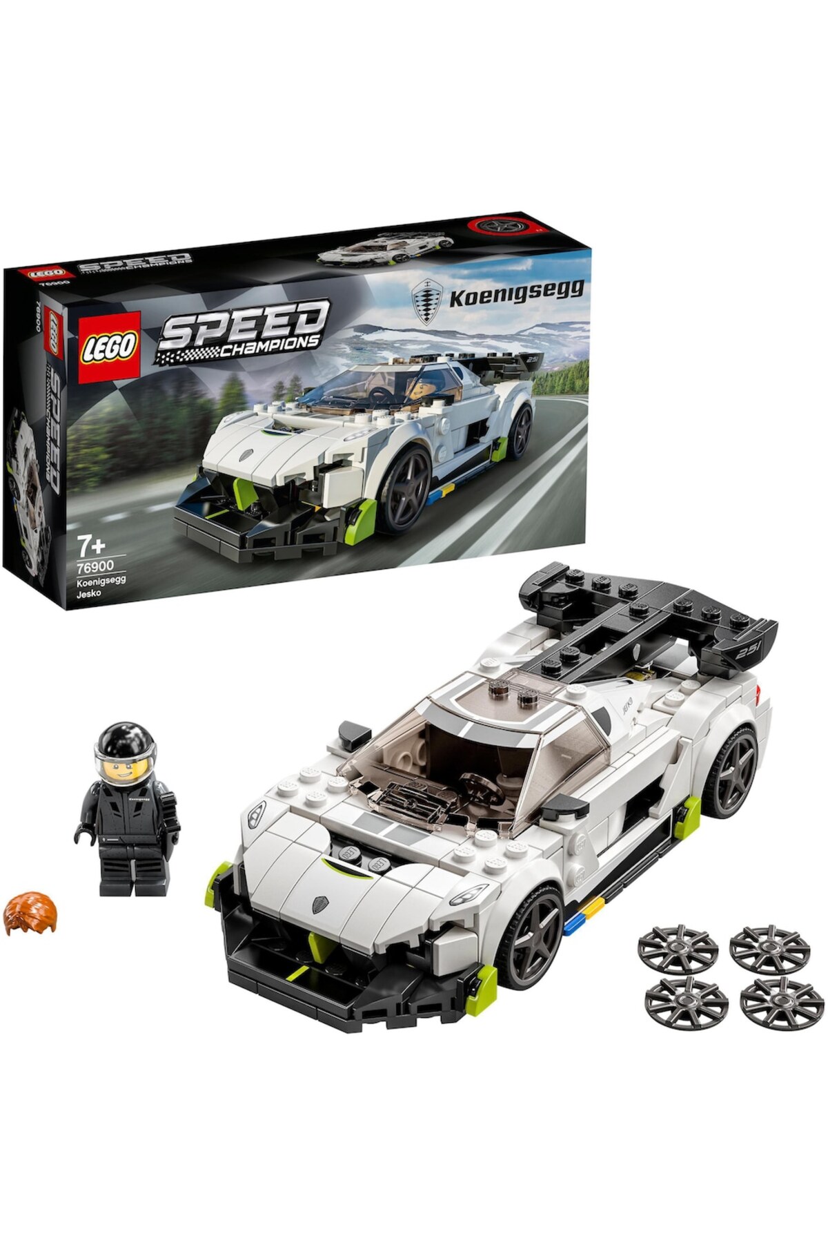 LEGO مجموعه ساخت اسپید ​​چمپیونز کونیگسگ ژسکو؛ مدل اتومبیل؛ اسباب بازی های محبوب کودکان