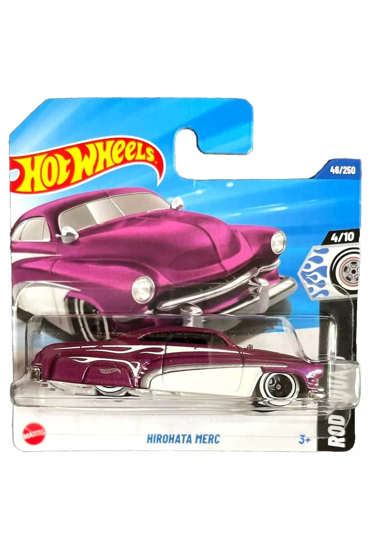 ماشین اسباب بازی 2025 SINGLE CAR HIROHATA MERC MOR 4 10 هات ویلز اورجینال HOT WHEELS