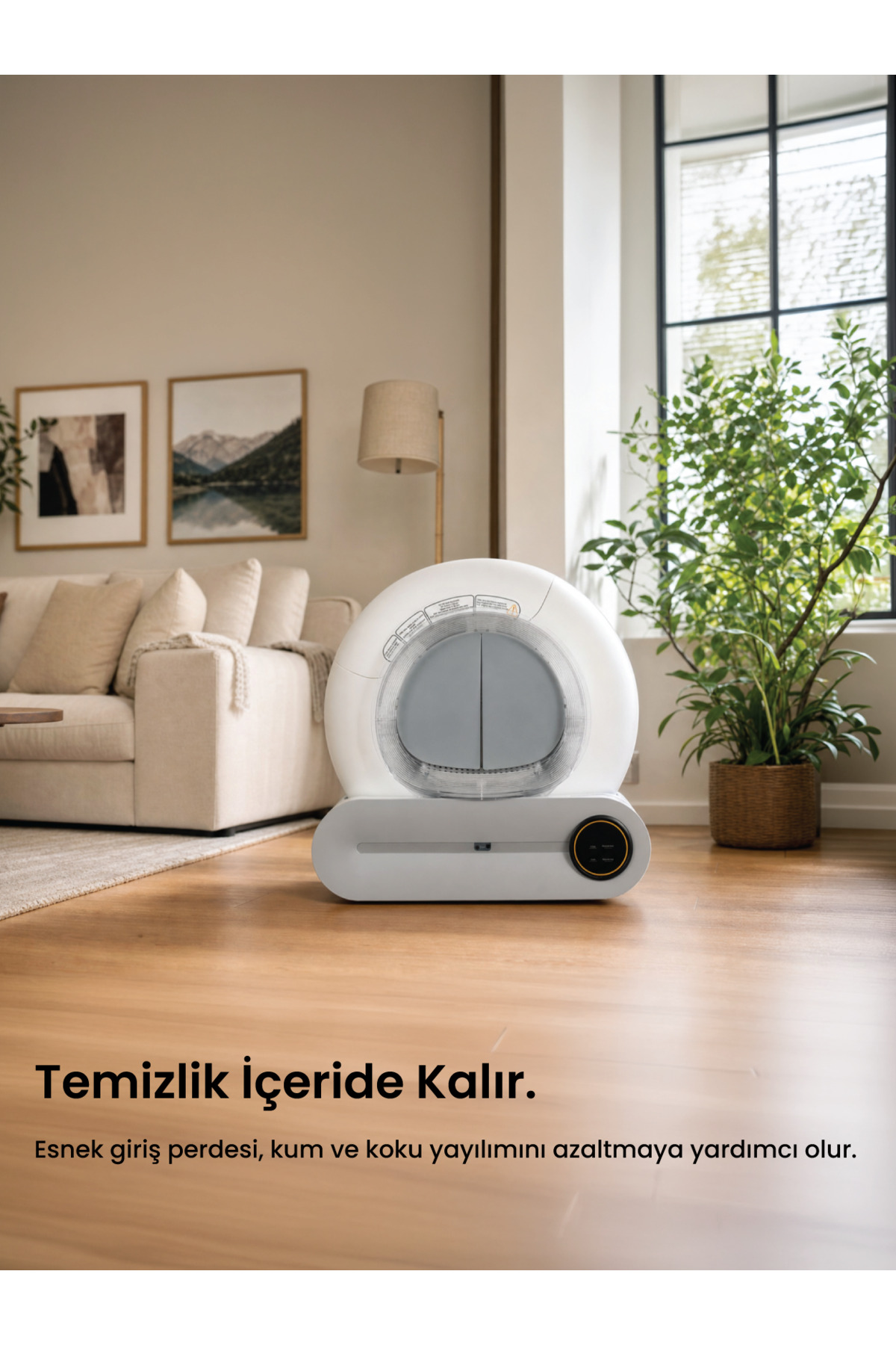 پرده توالت گربه اتوماتیک اسمارت‌پا SMARTPAW، سازگار با Nova Cat و Nova Cat Pro