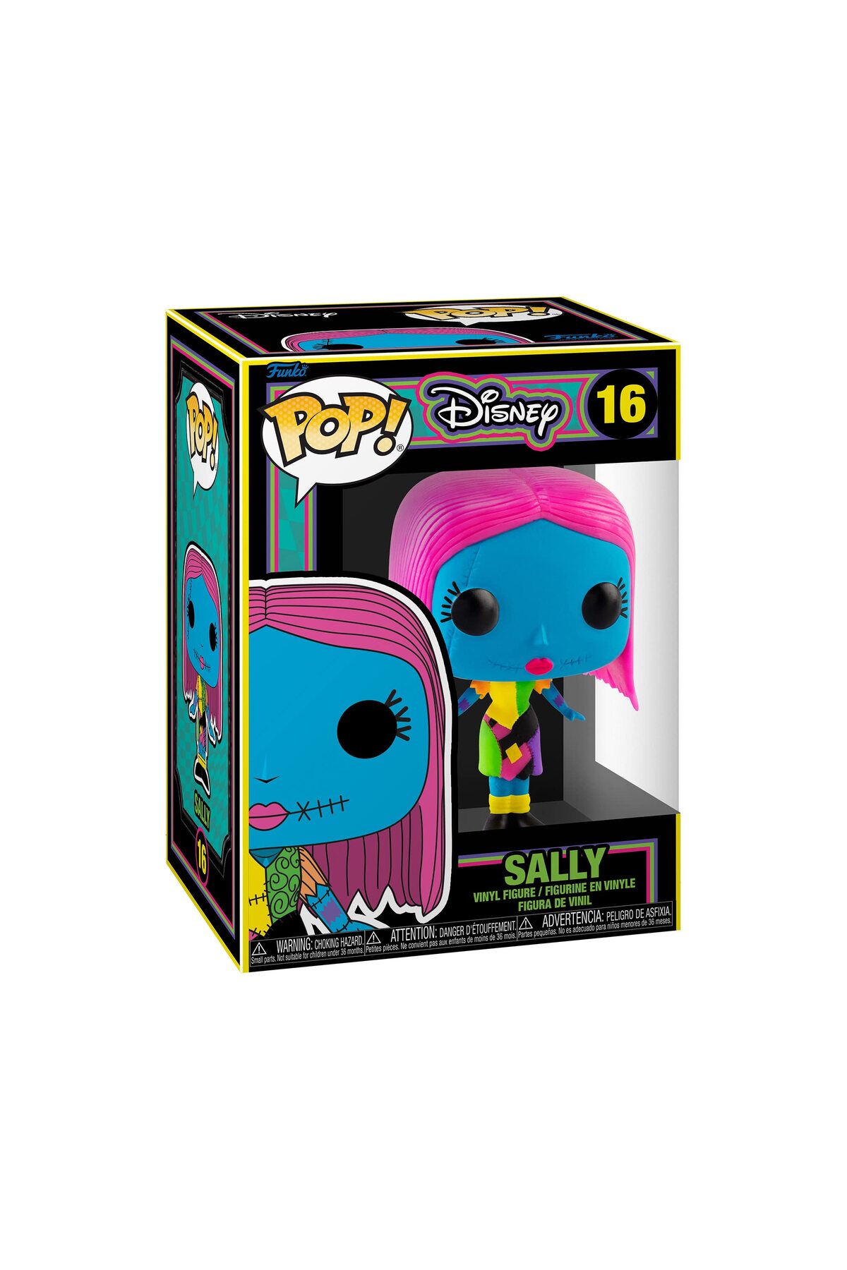 فیگور FUNKO POP! دیزنی: کابوس قبل از کریسمس سالی BLACKLIGHT 16 MASKOETİCARET