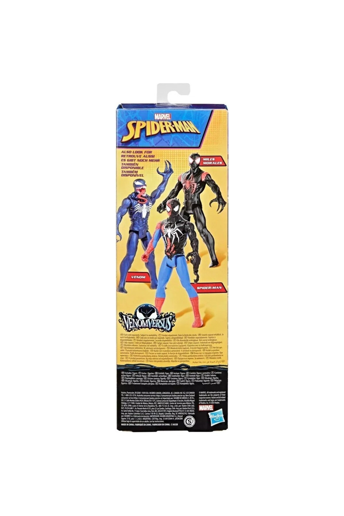 اسباب بازی های فیگور دیگر TOY VENOMVERSUS TITAN HERO FIGURE 30 CM Spiderman