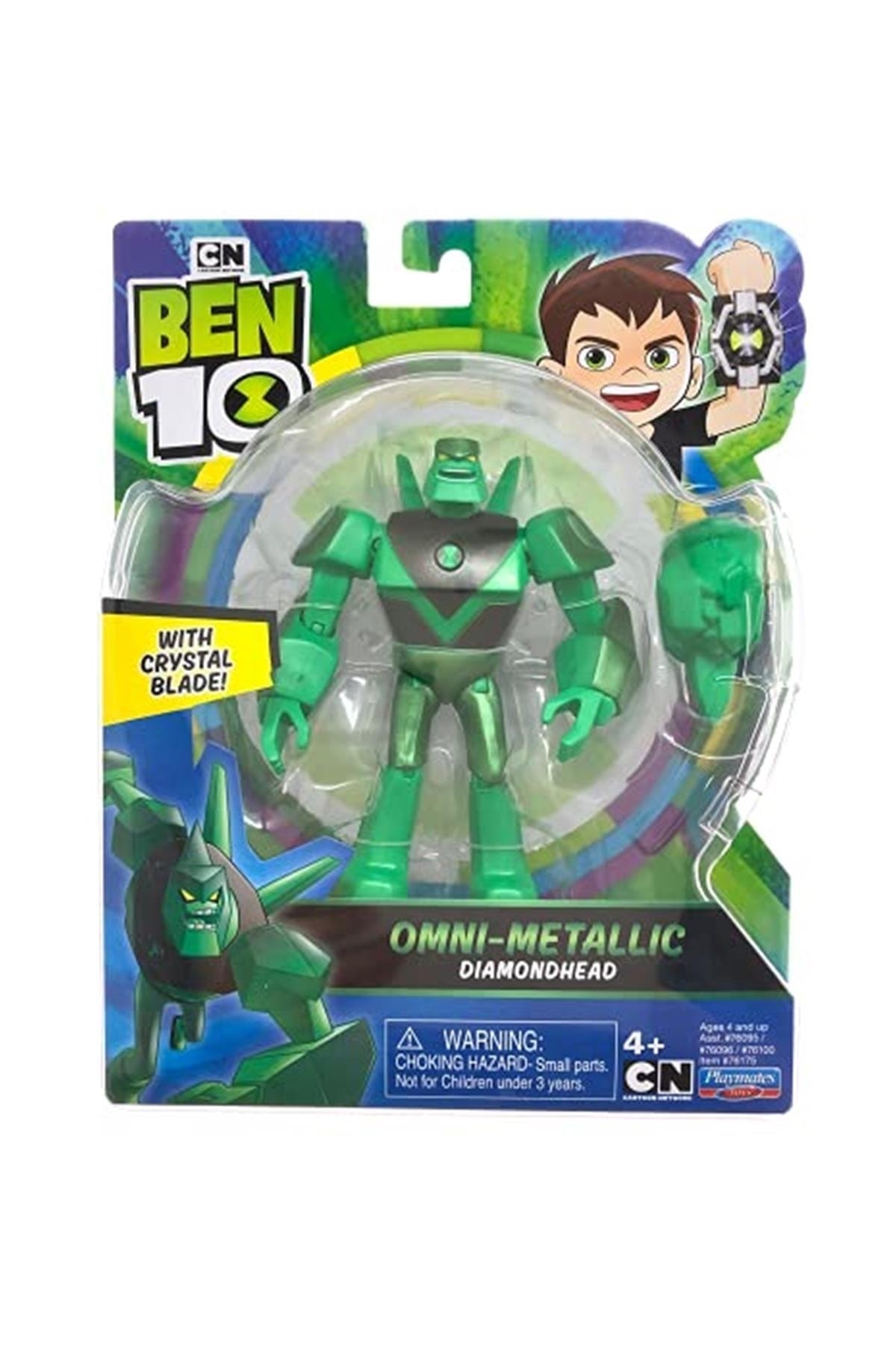 اکشن فیگور تم فلزی سر الماس بن تن BEN10
