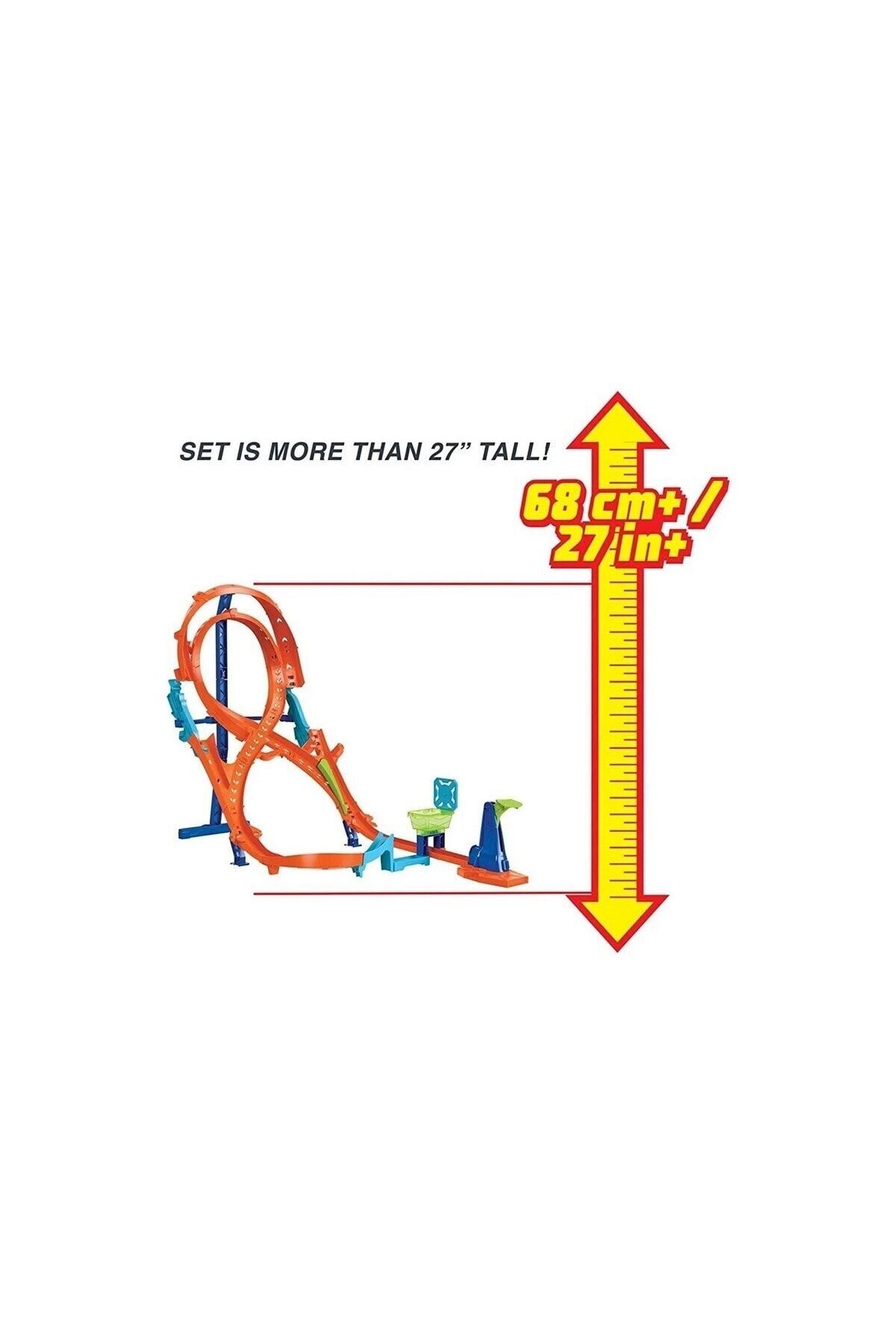ست های بازی خانگی و آشپزخانه مجموعه هیجان انگیز مسابقه ای عمودی HMB15 از ترکیه HOT WHEELS