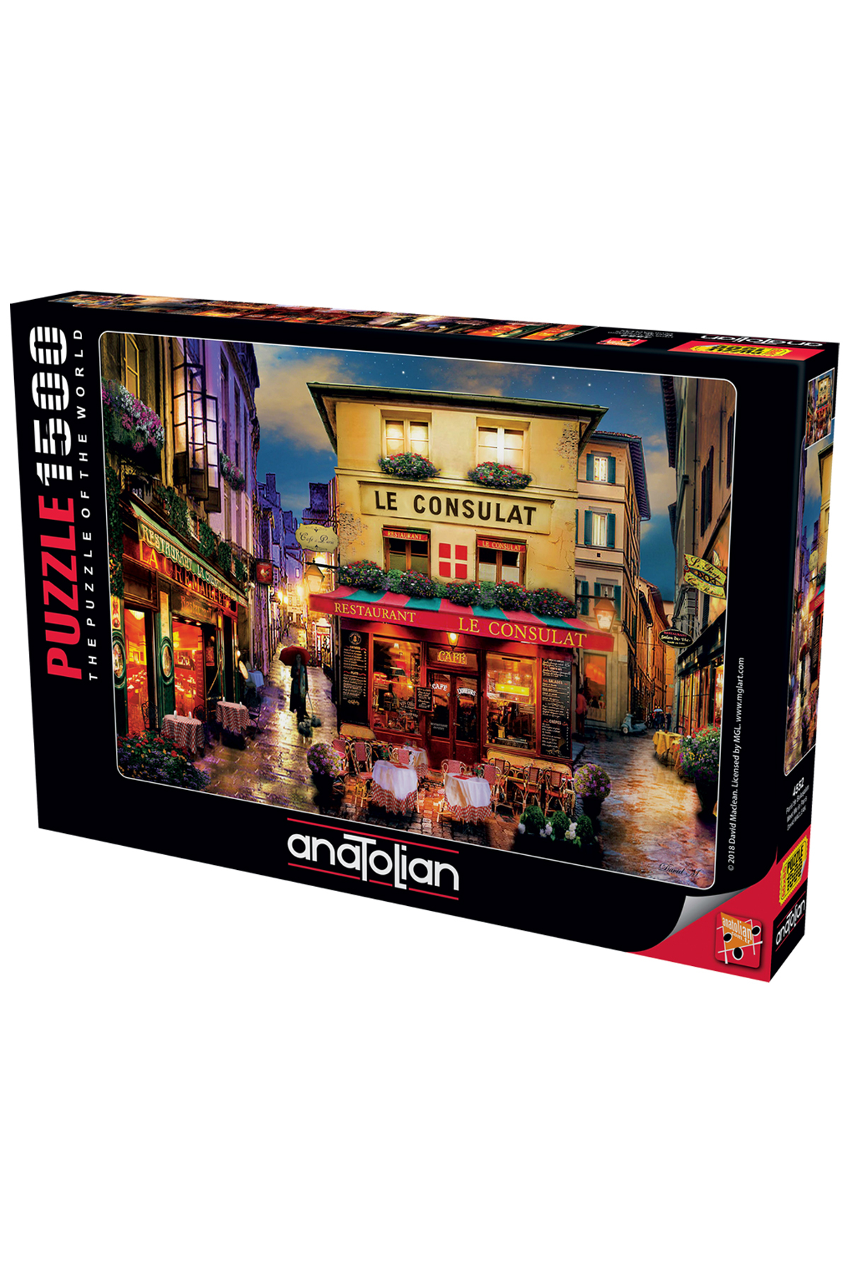 پازل 1500 قطعه بیایید در پاریس ملاقات کنیم 4552 از ترکیه Anatolian Puzzle