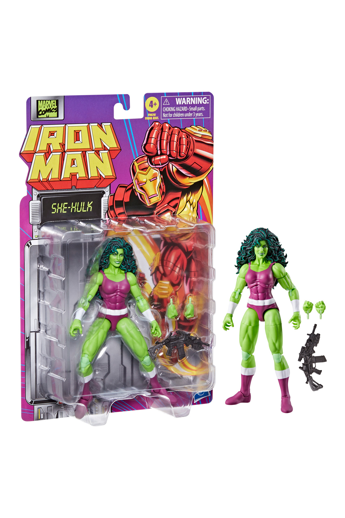 فیگور MARVEL LEGENDS SHE HULK RETRO COMICS اکشن Hasbro