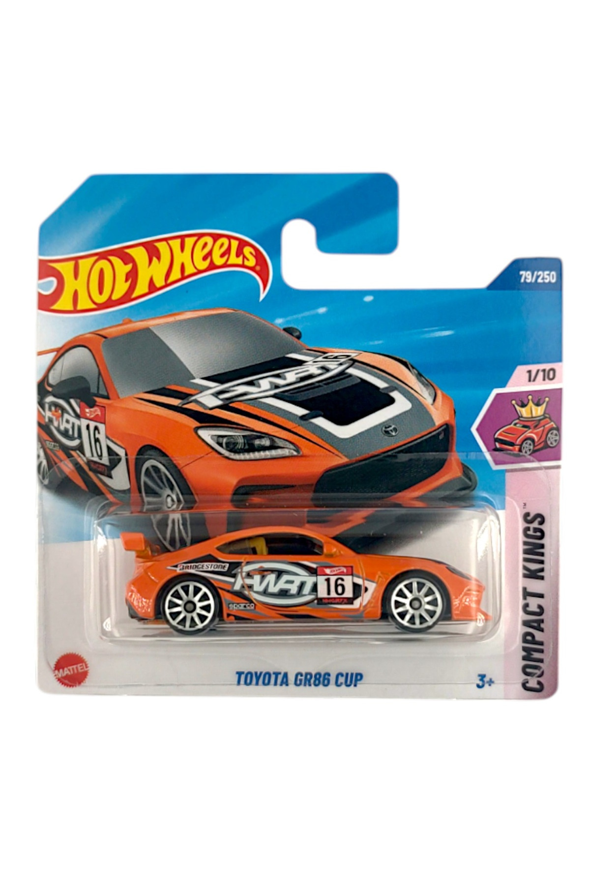 ماشین اسباب بازی HOTWHEELS TOYOTA GR86 CUP 2025 از ترکیه HOT WHEELS