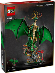مجموعه ساختنی لگو LEGO سری نینجاگو NINJAGO مدل 71847، اژدهای محافظ، ۱۶۵۰ قطعه، حداقل سن ۱۴ سال
