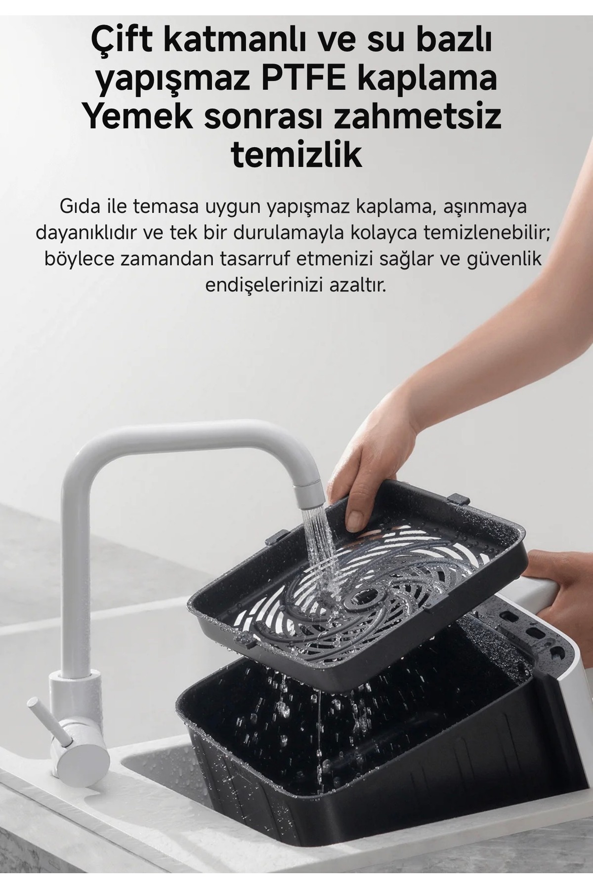سرخ کن MI SMART AIR FRYER 6 L + 1 سال گارانتی هدیه اورجینال Xiaomi