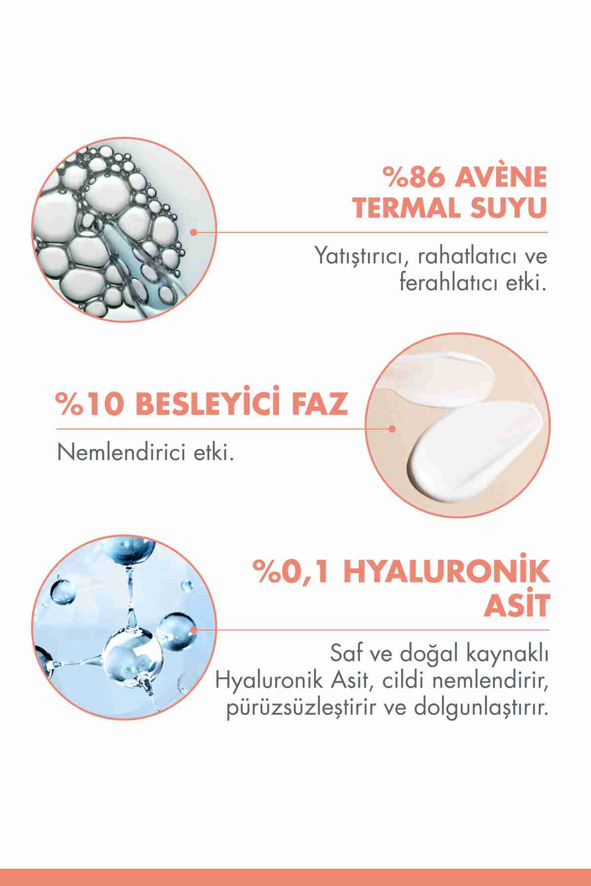 ست مراقبت پوست کرم هیدرا 10 تحمل برای مخلوط 40ML + آب حرارتی 50 میل Avene