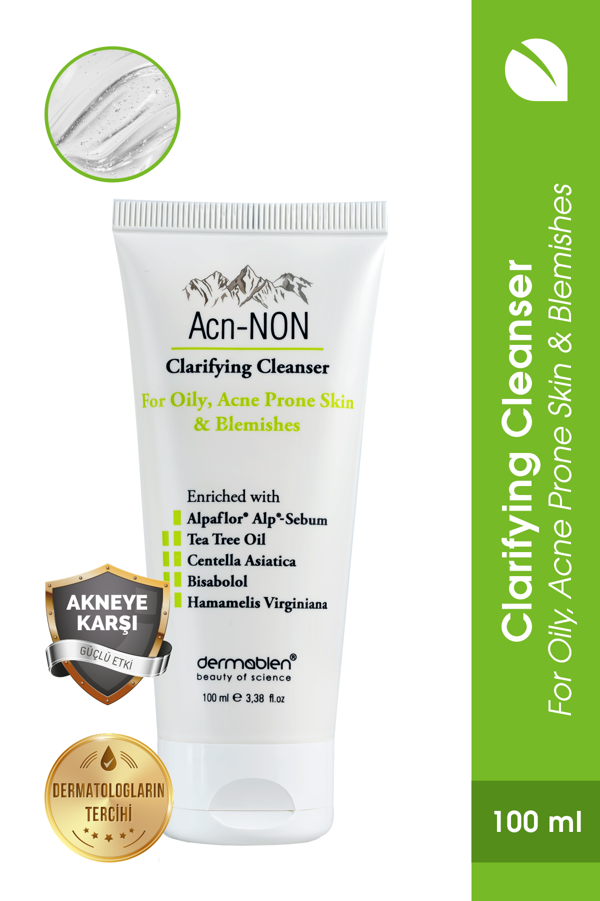 پاک کننده صورت ACN NON® CLARIFYING CLEANSER 100ML Dermabien