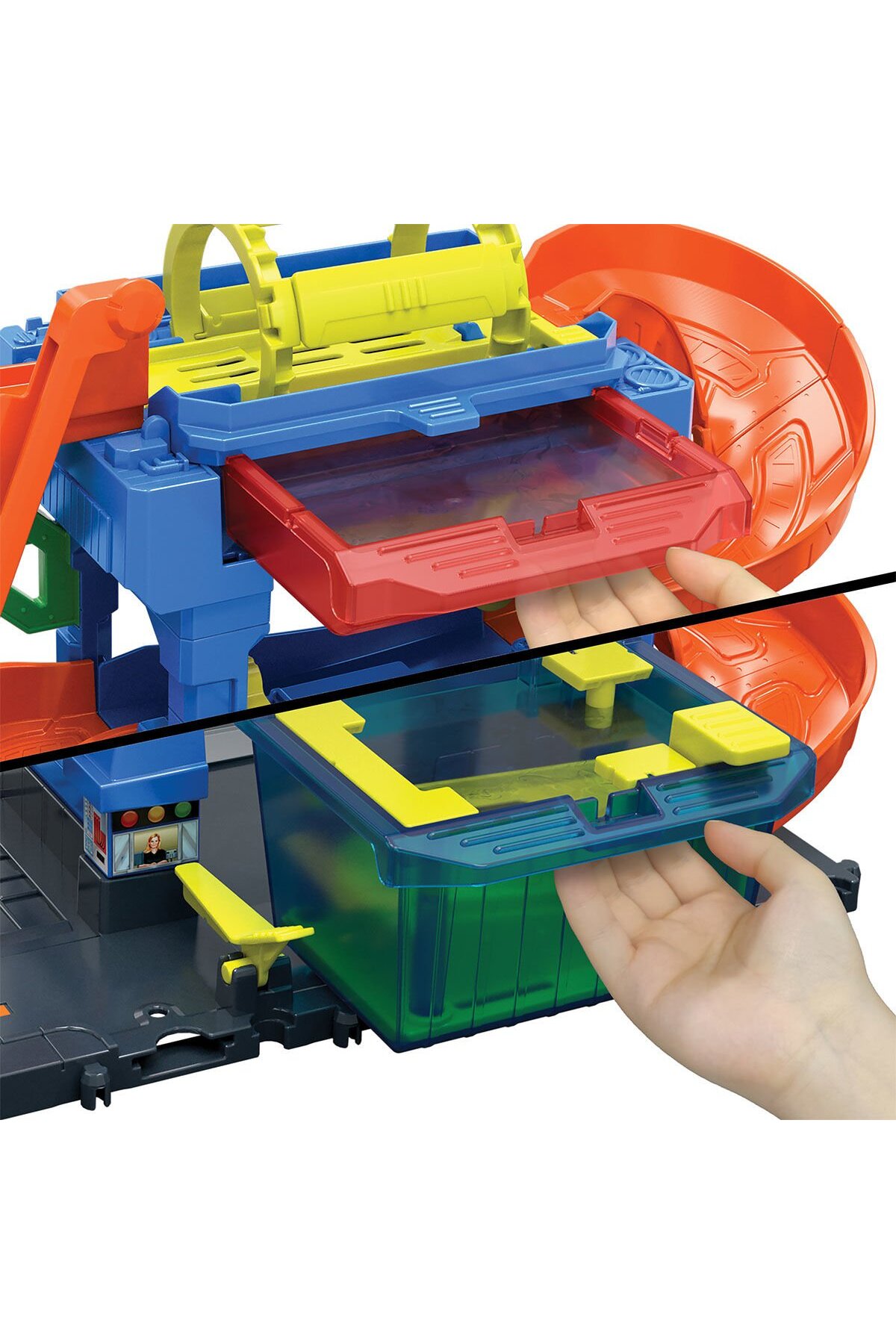 اسباب بازی های فیگور دیگر ست پخش کارواش HTN80 از ترکیه HOT WHEELS