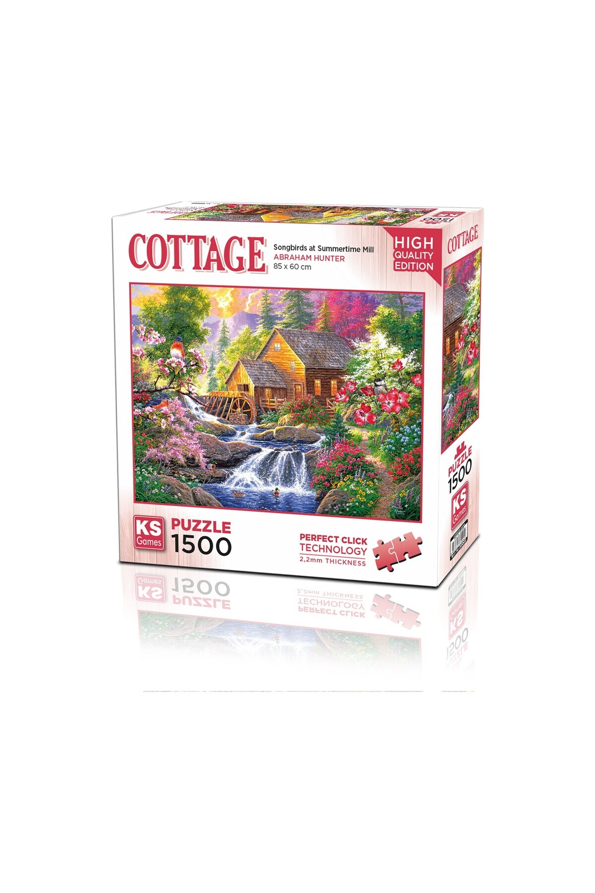 پازل SONGBIRDS AT SUMMERTIME MILL 1500 PIECE PUZZLE از ترکیه Ks Games