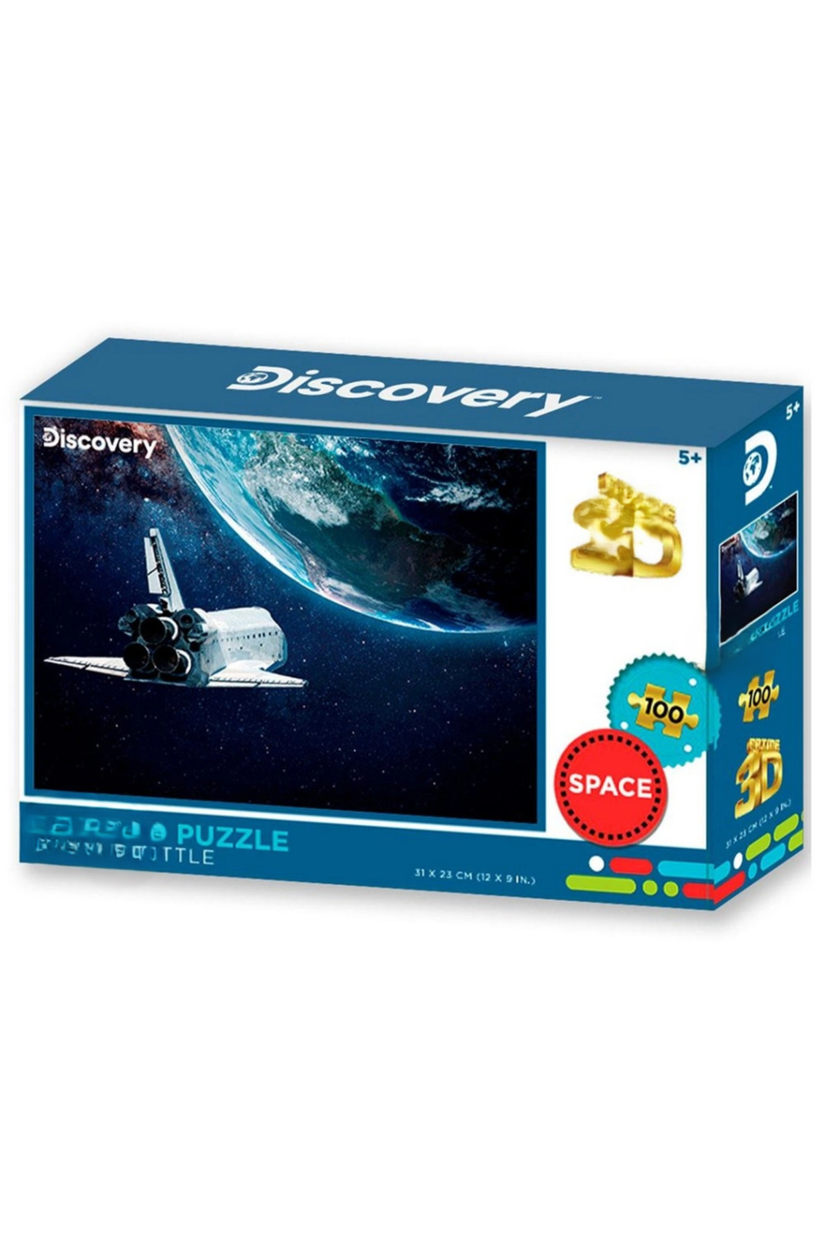 پازل 100 تکه شاتل فضایی دیسکاوری 20506 از ترکیه Prime 3D