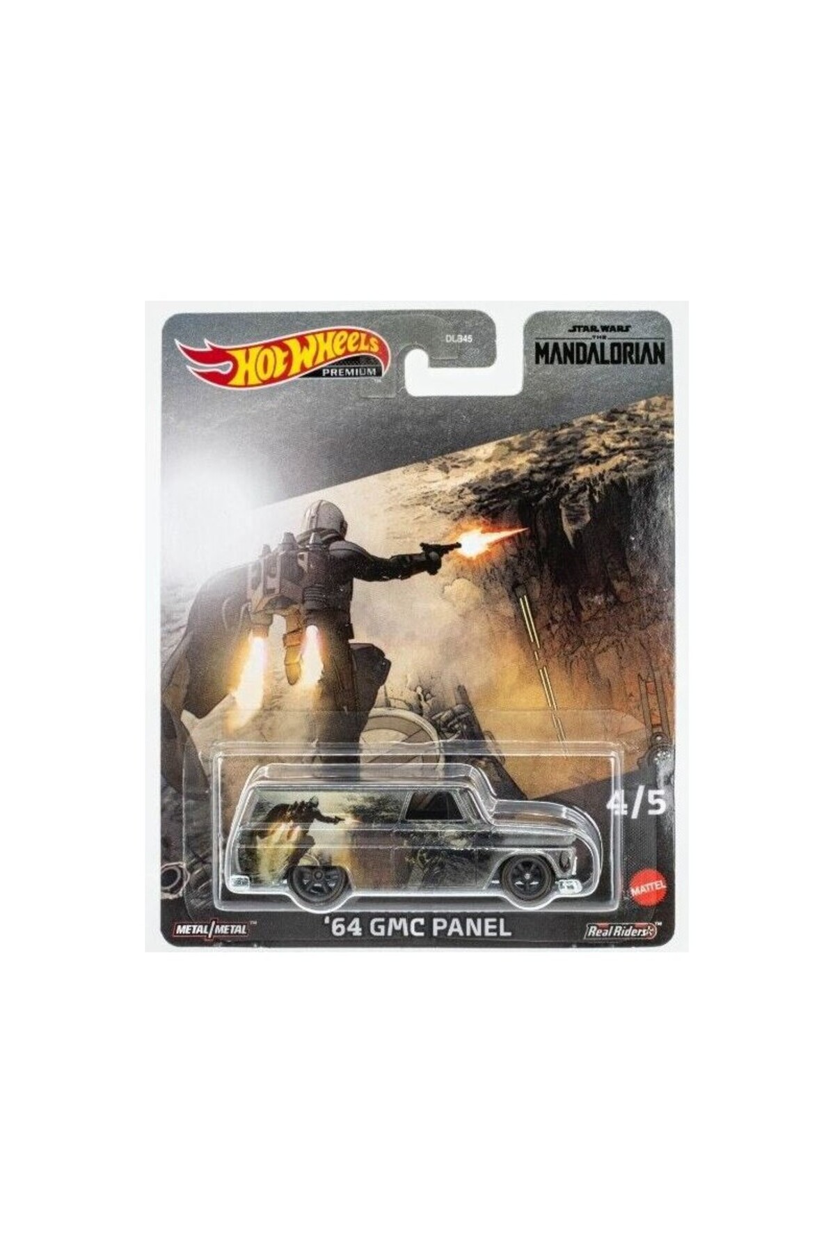 ماشین اسباب بازی پانل PREMIUM 64 GMC DLB45 هات ویلز اورجینال HOT WHEELS