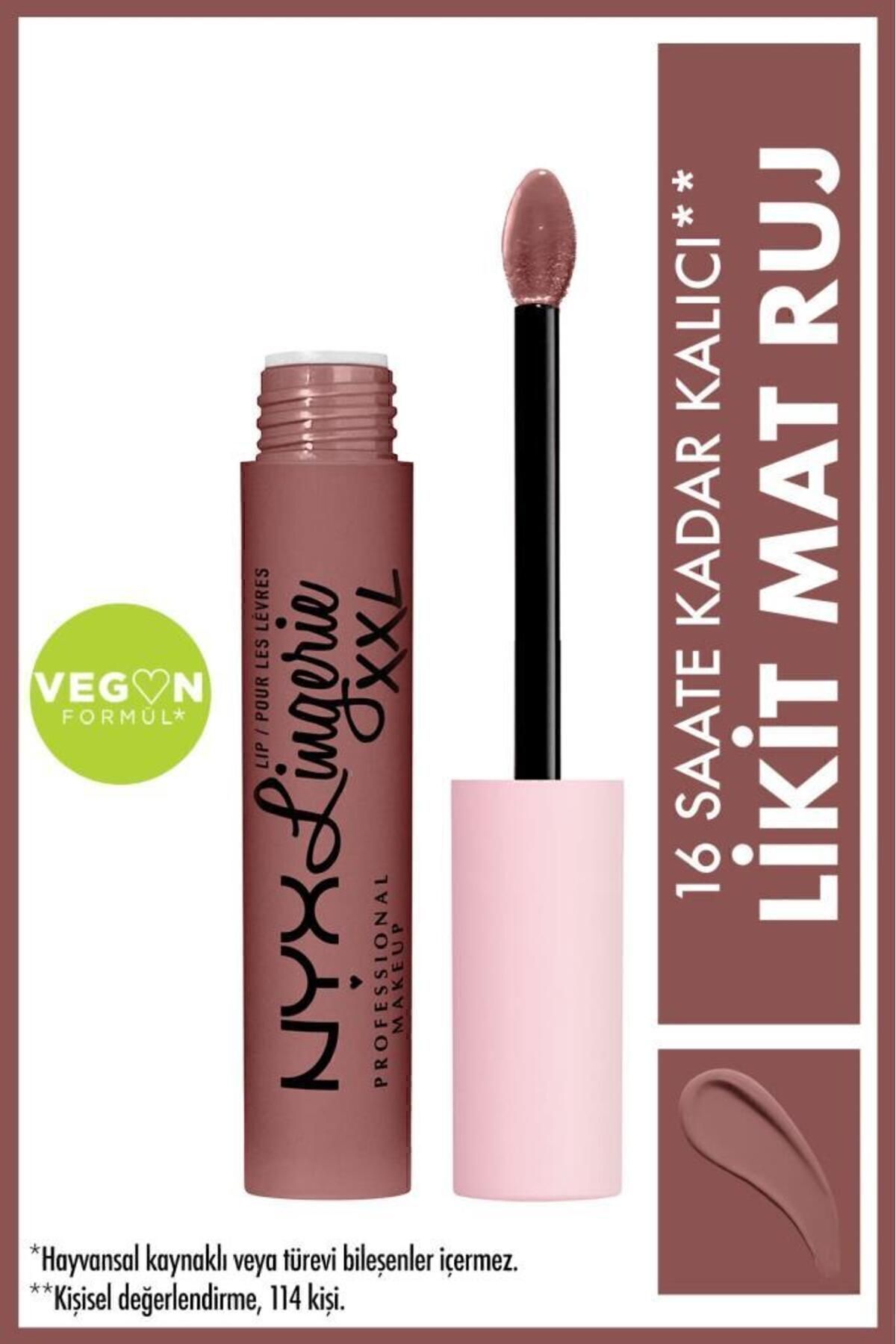 NYX Professional Makeup روژ لب مایع مات لیپ لینجری XXL