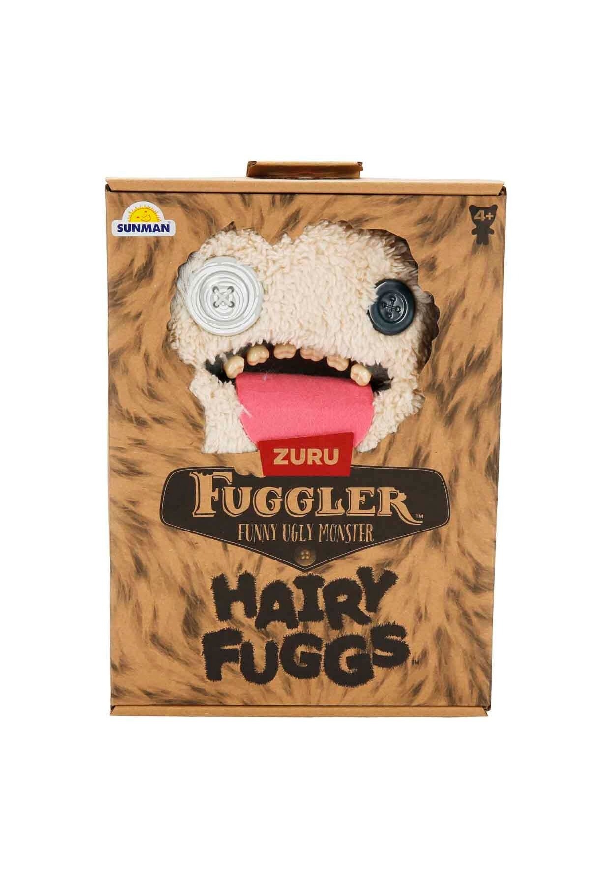 اسباب بازی های پشمی 077288 PLUSH FUGGLER HAIRY FUGGS SERIES TOY 1 PIECE MRSPANCER