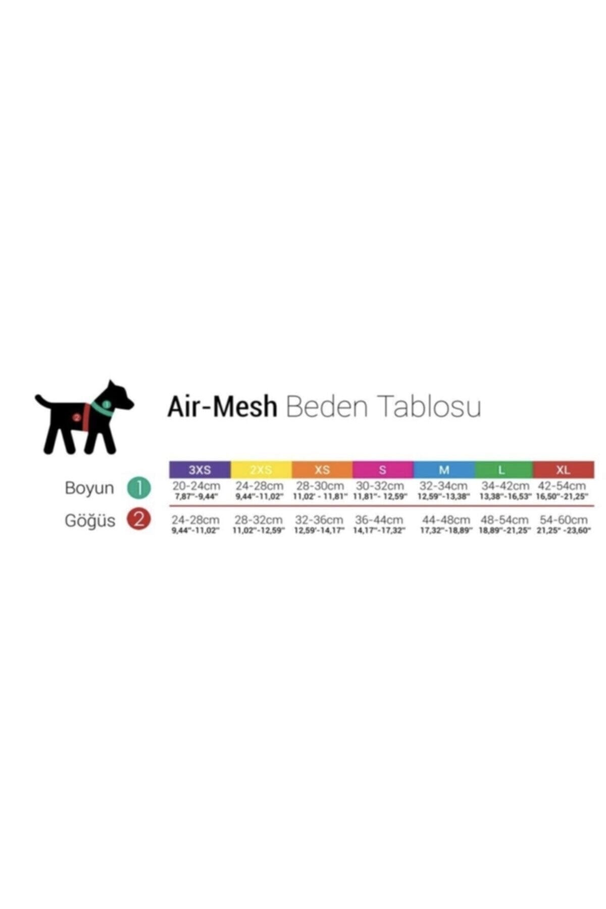 هارنس سینه‌ای سگ تیل‌پتز Tailpetz Air Mesh، بنفش