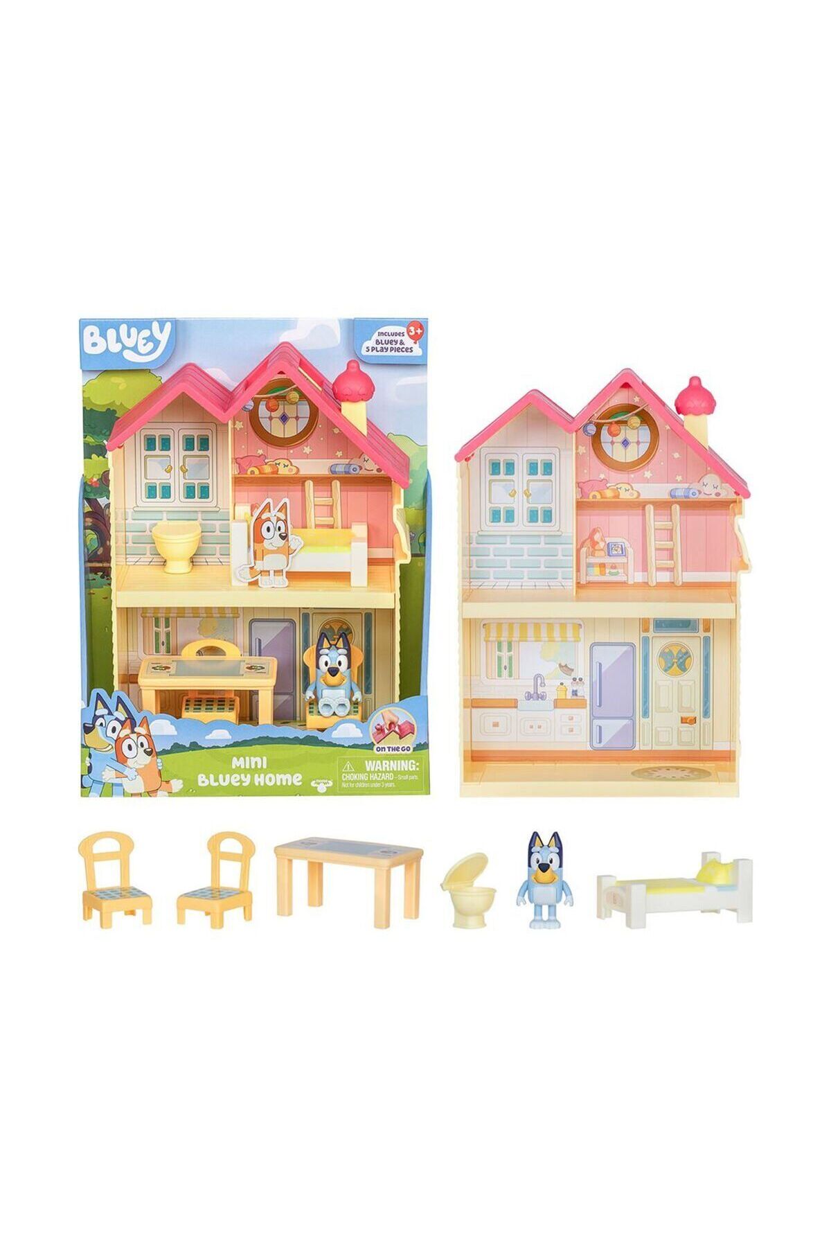 اسباب بازی های فیگور دیگر BLUEY 17614 MINI HOUSE و ست NECO TOYS