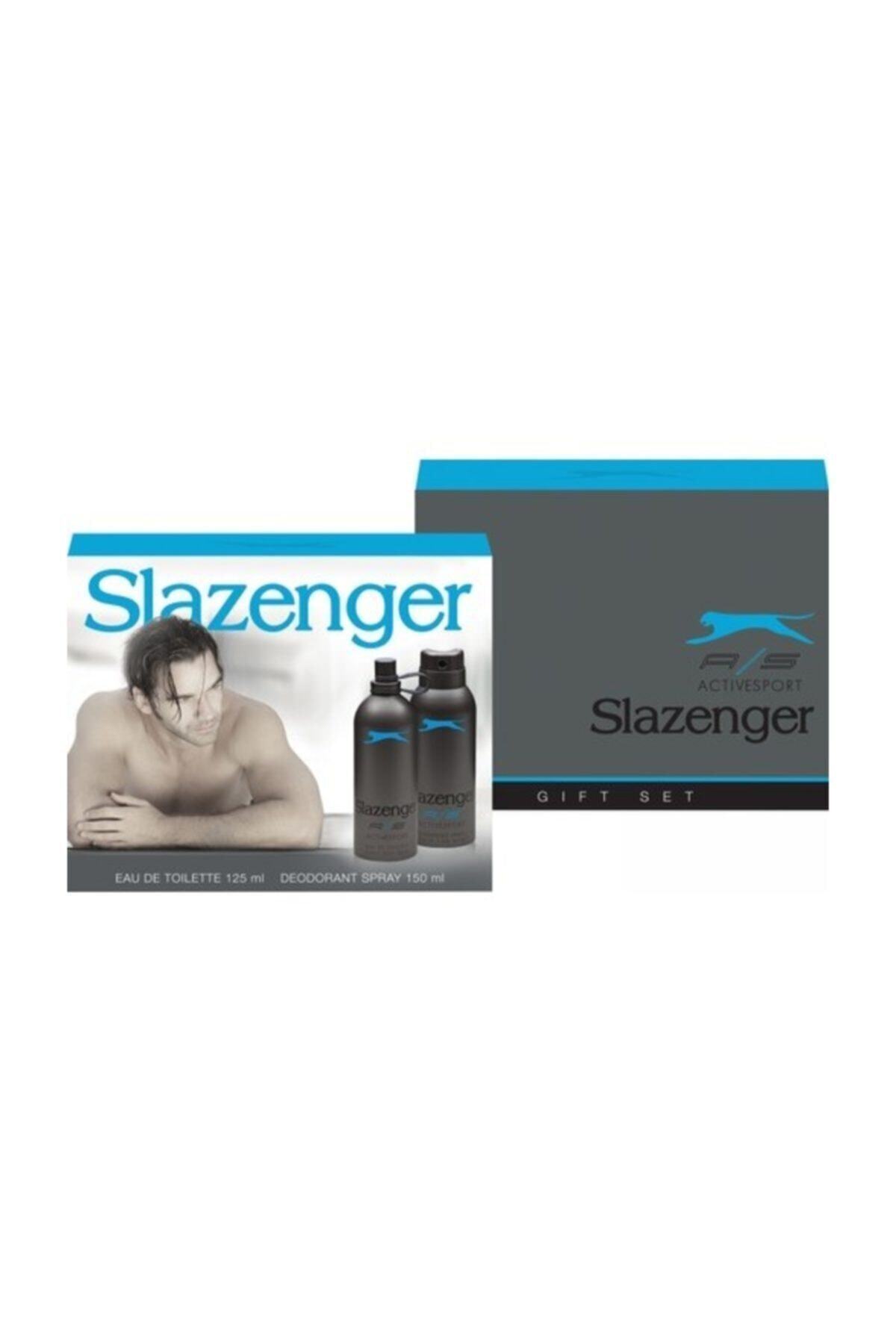 Slazenger ادوتویلت مردانه 125 ml Deo 150 Activesport Blue