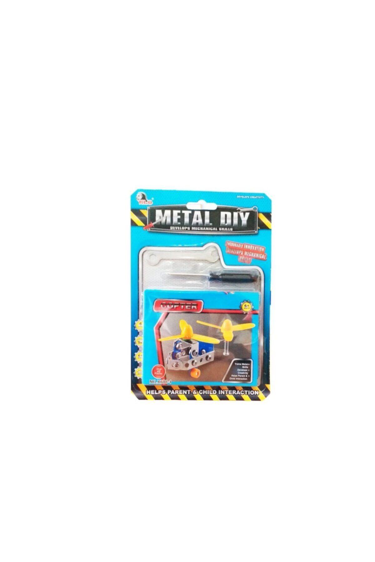 مدل خودرو سی اسباب بازی فلزی مکانیکی COPTER DIY TOY از ترکیه Diytoy