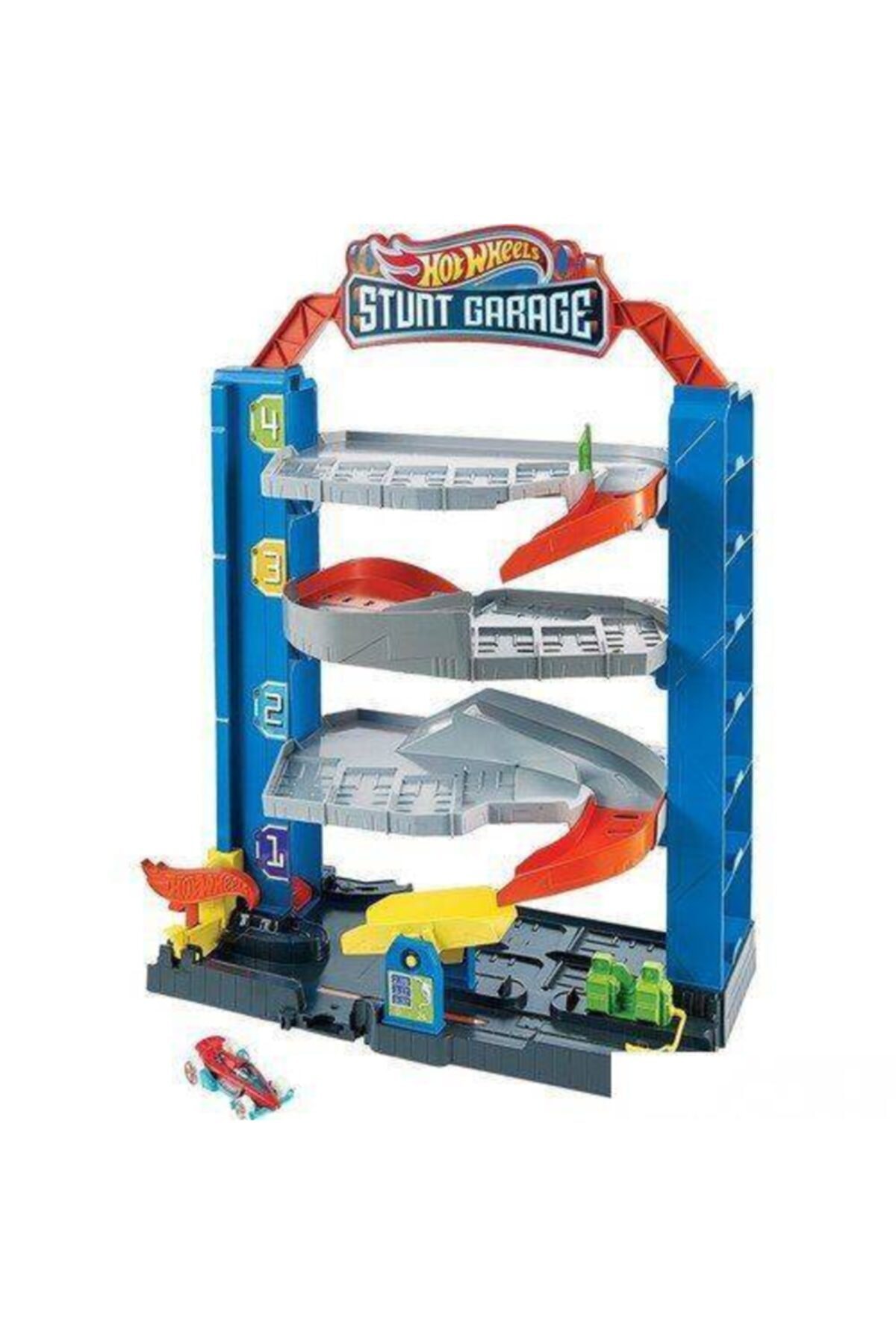 ست وسیله نقلیه ADVENTURE START GARAGE 4 طبقه GNL70 از ترکیه HOT WHEELS