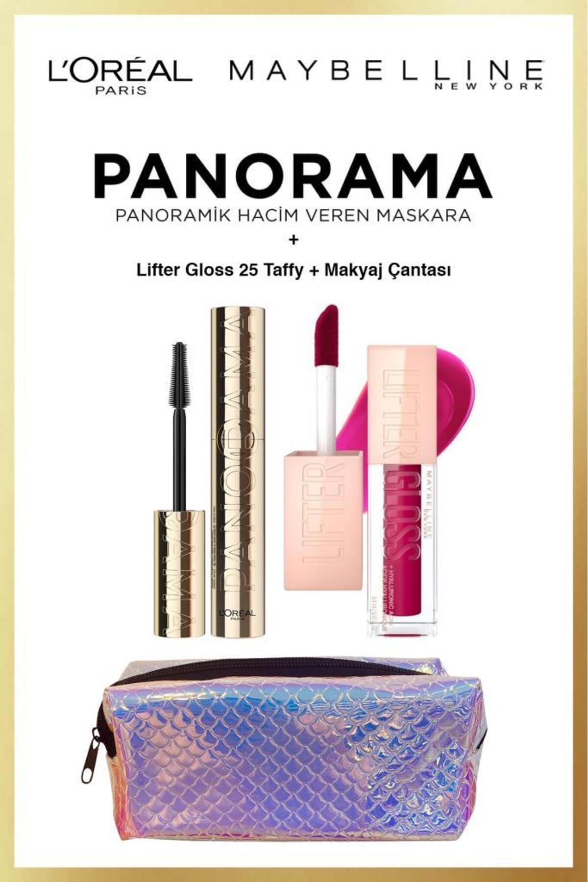 ریمل LOREAL PARIS PANORAMA VOLUME MAILLINE MAYBELLINE LIFTER 25 آرایش لب چشم تافی SE L'Oreal Paris