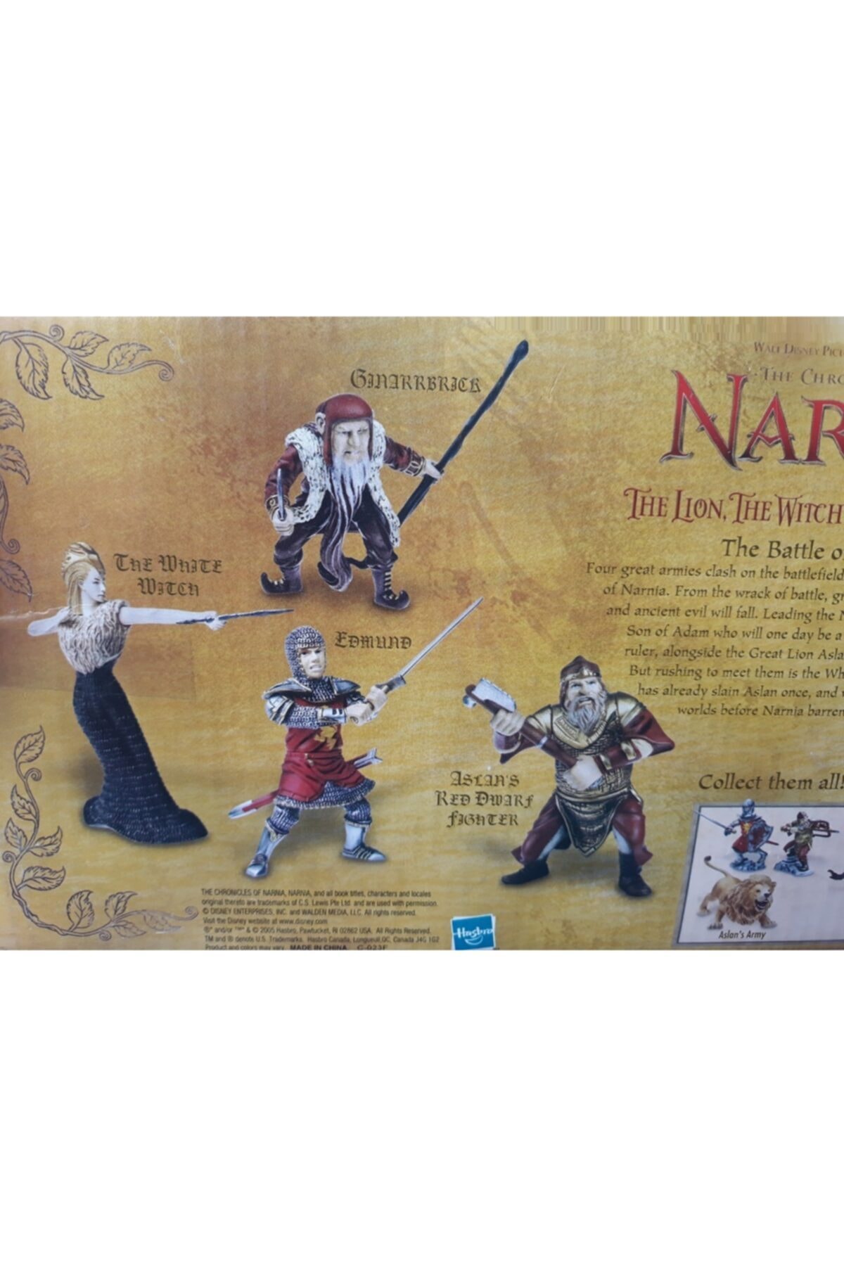 اسباب بازی های فیگور دیگر THE CHRONICLES OF NARNIA ست 7 عددی و لوازم جانبی دارای مجوز اصلی Hasbro