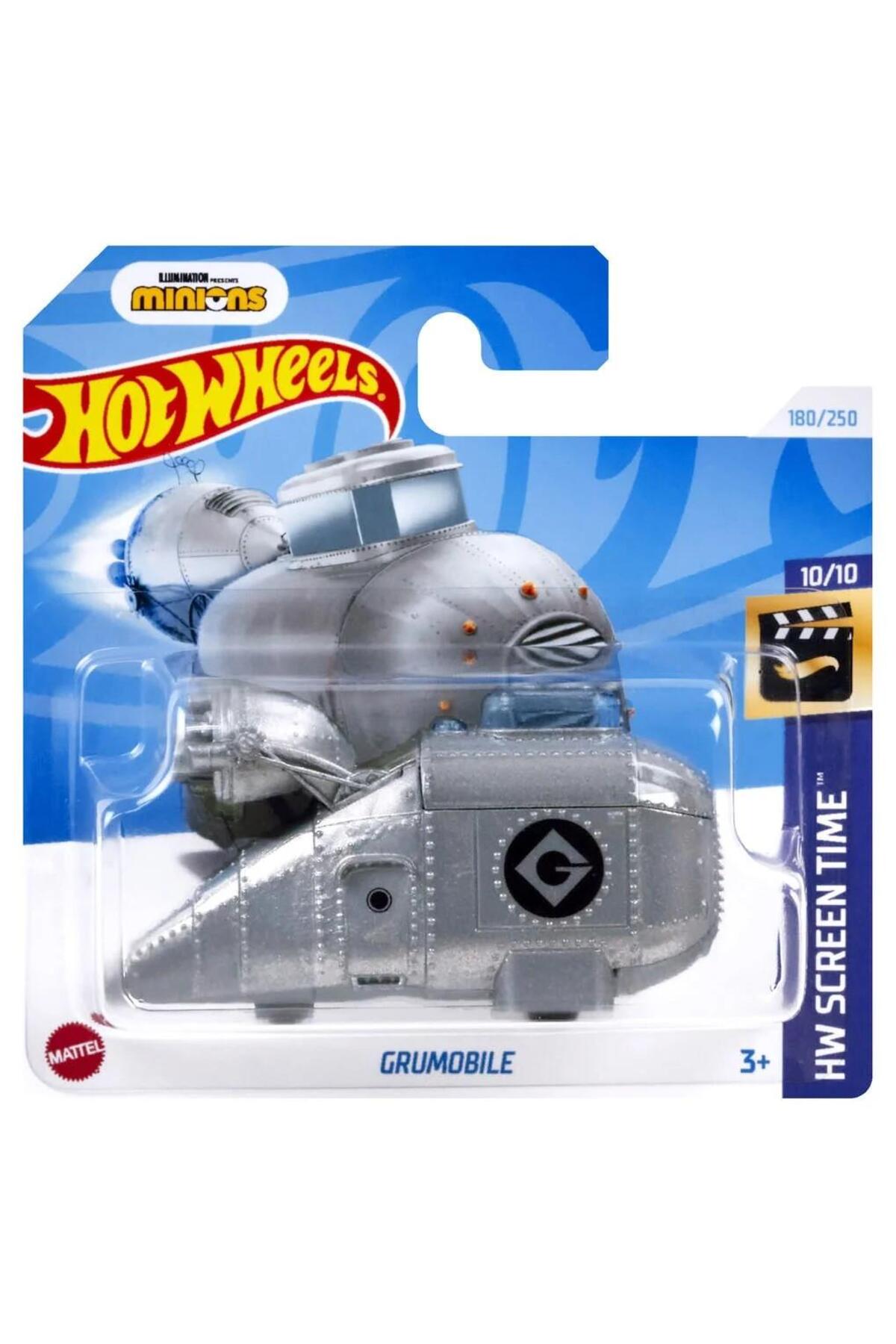 ماشین اسباب بازی اتومبیل های مجرد GRUMOBILE HTB39 هات ویلز اورجینال HOT WHEELS